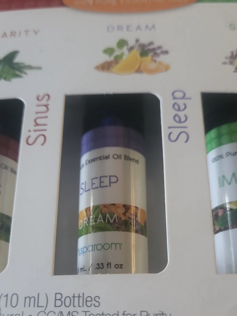 Essential Oils Three Pack Fab Sinus Sleep.immuniry Boxed